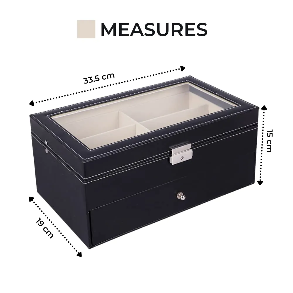 MAGIC SELECT Scatola per Occhiali Espositore 12 Scomparti - immagine 7