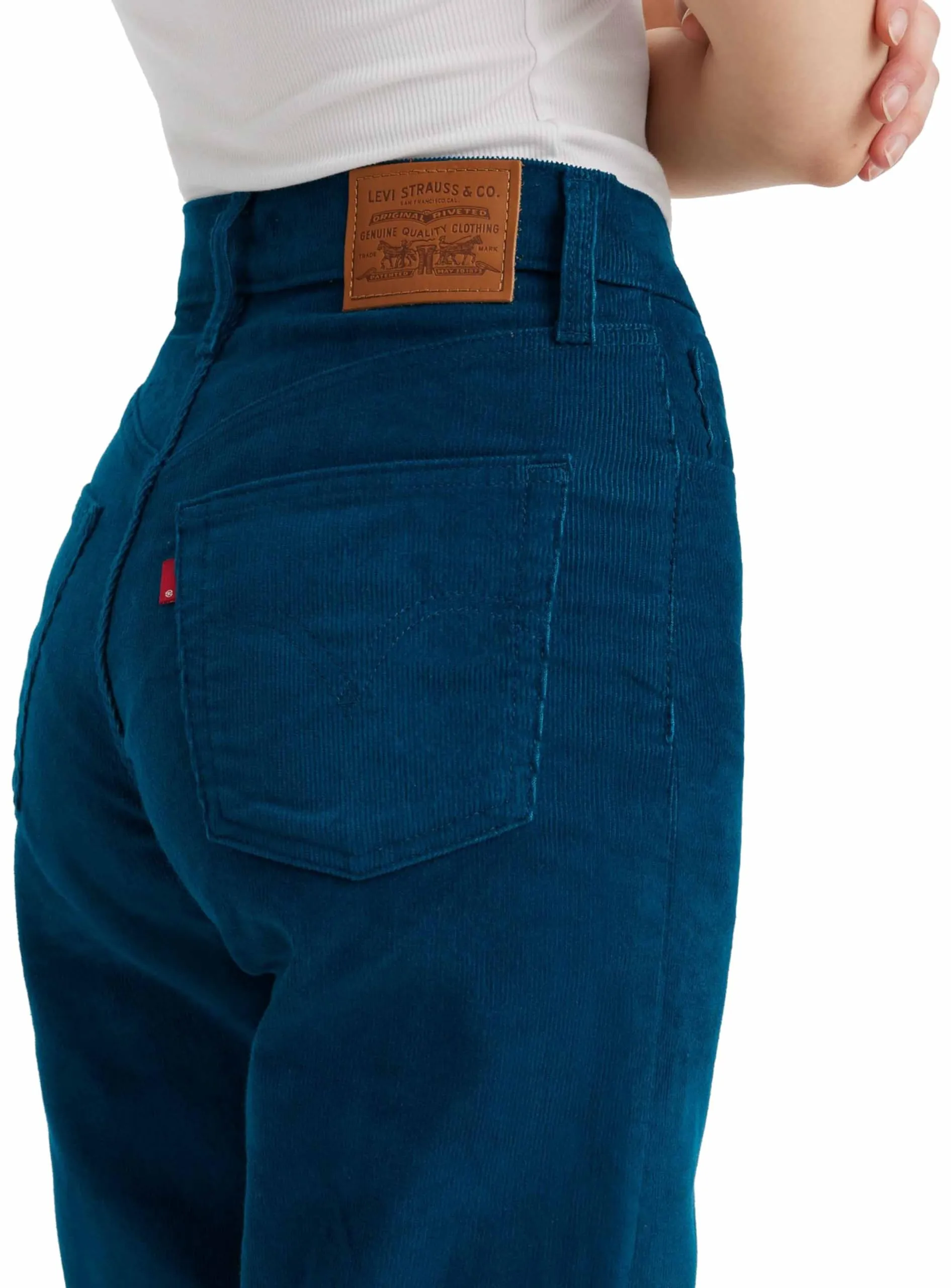Levi's Ribcage Straight Ankle Jeans, 26W x 29L - immagine 6