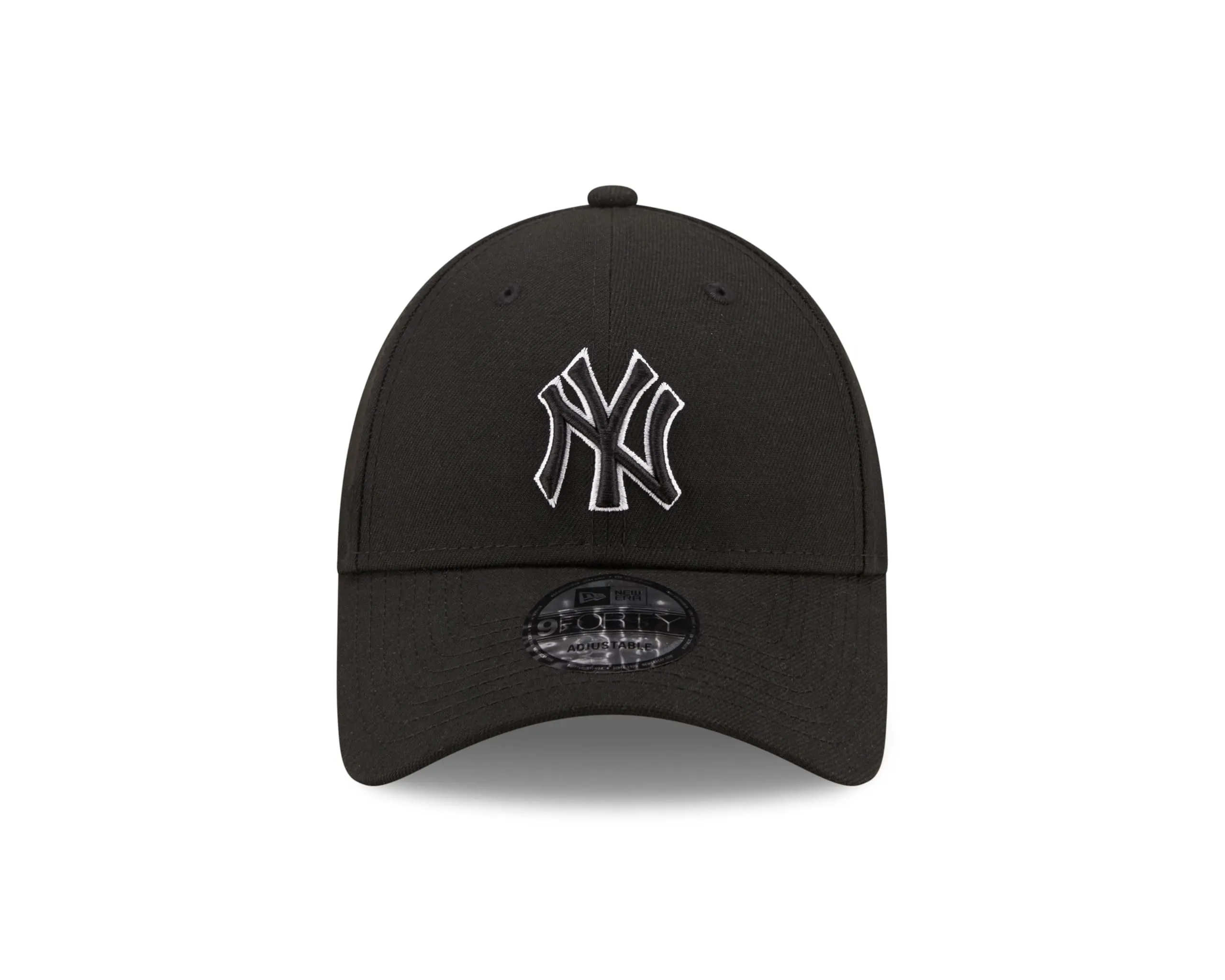 New Era New York Yankees MLB Pop Outline 9Forty Adjustable Hat Nero - immagine 2