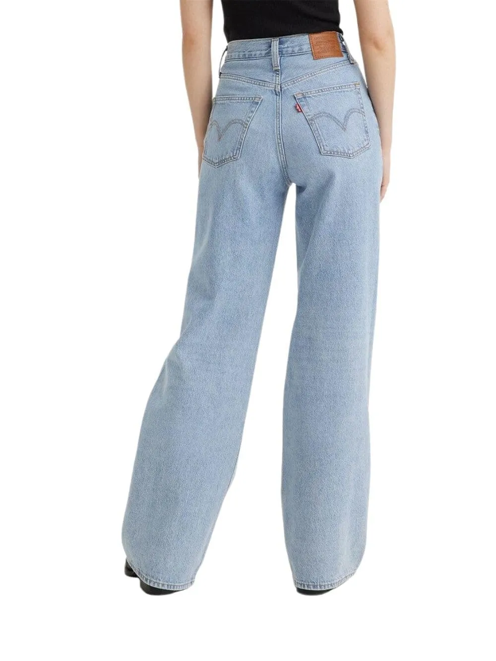 Levi's Ribcage Wide Leg Pants, Far And Wide, 28W / 34L - immagine 1