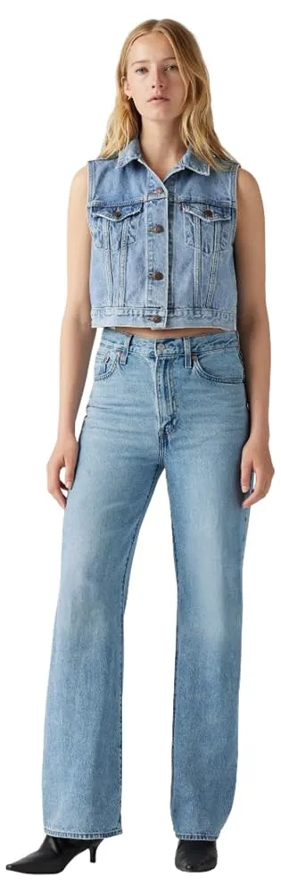 Levi's Ribcage Wide Leg Pants, Far And Wide, 28W / 34L - immagine 2