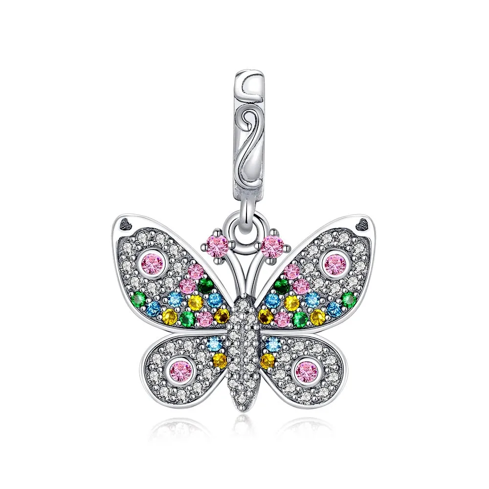 LNQOBU Ciondolo da donna in argento sterling 925 con zirconi 5A, 4,5/5 mm - immagine 1