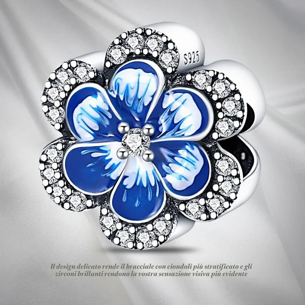 LNQOBU Charm Bead Ciondolo Donna in Argento Sterling 925 per Bracciali e Collane - immagine 4