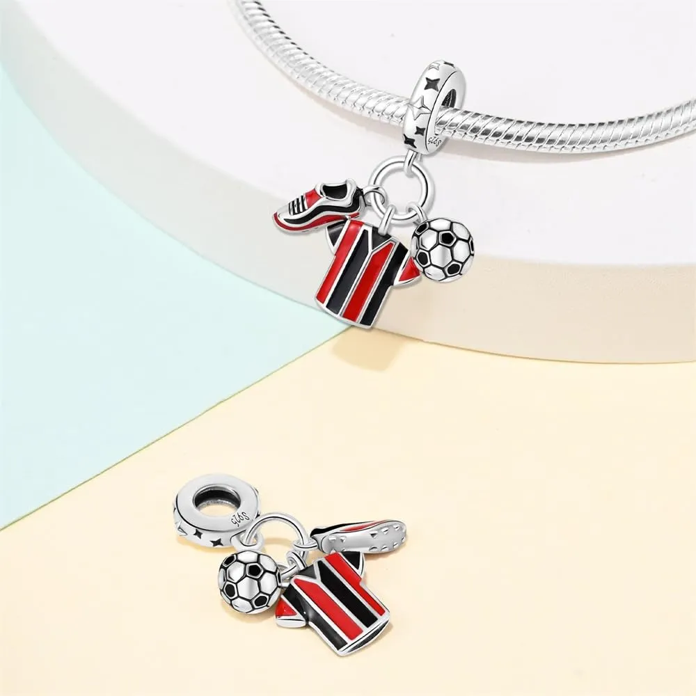 LNQOBU Charm Bead Ciondolo Donna Argento Sterling 925 per Bracciali e Collane - immagine 2