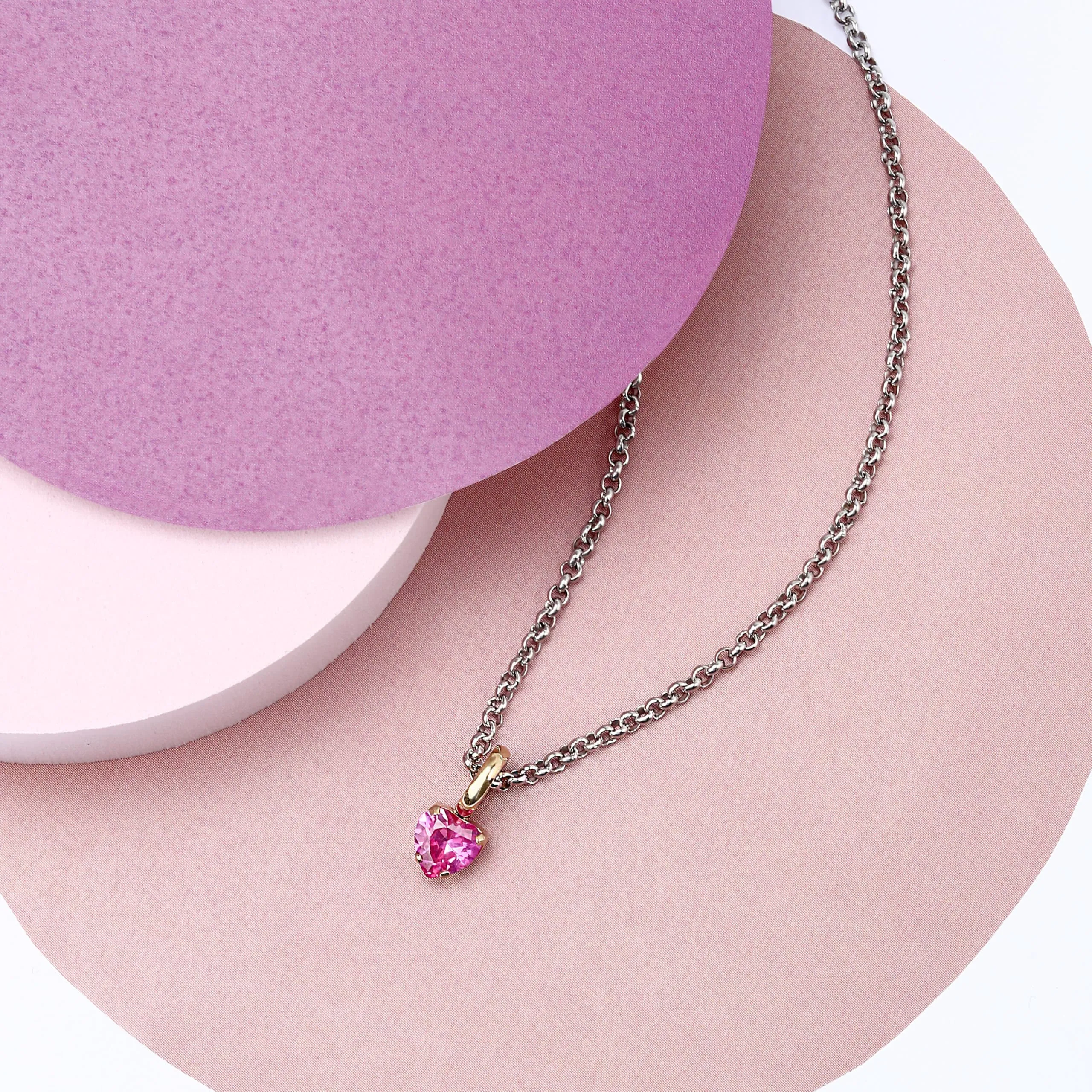 Morellato Collana Donna Cuore in Acciaio e Zirconi, Collezione DROPS, SCZ1355 - immagine 6