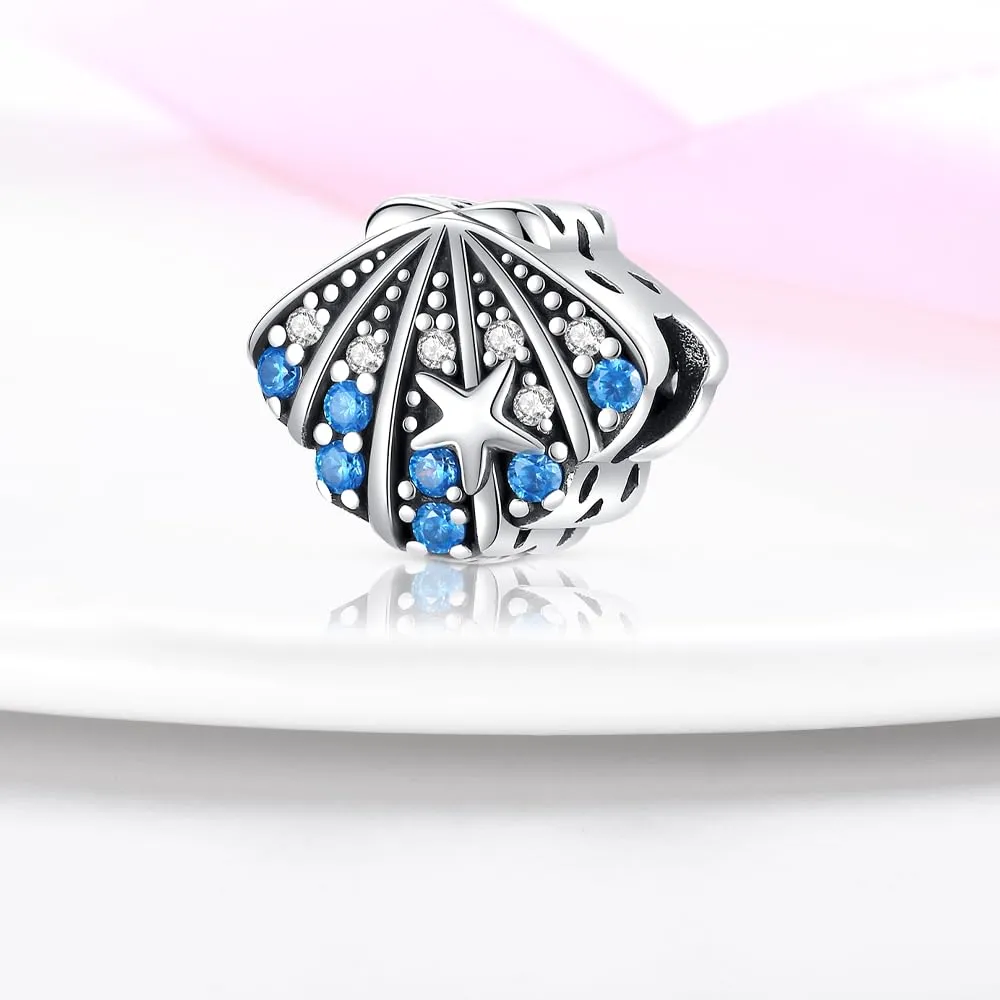 KUNSIR Bead Charm in Argento Sterling 925 con Cubic Zirconia per Braccialetti e Collane Europei - immagine 2