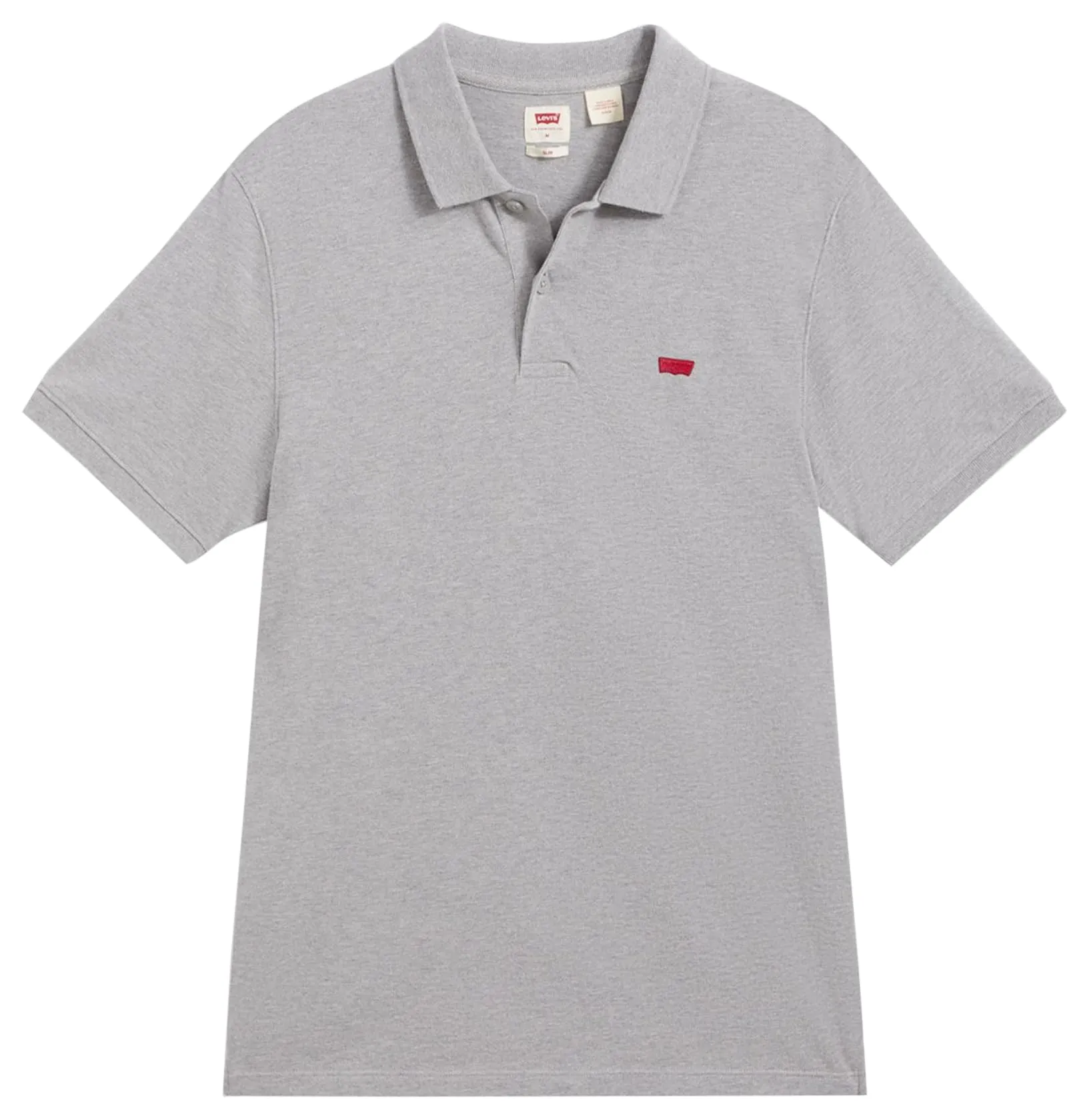Levi's Housemark Polo Shirt, Grey Heather, S - immagine 4