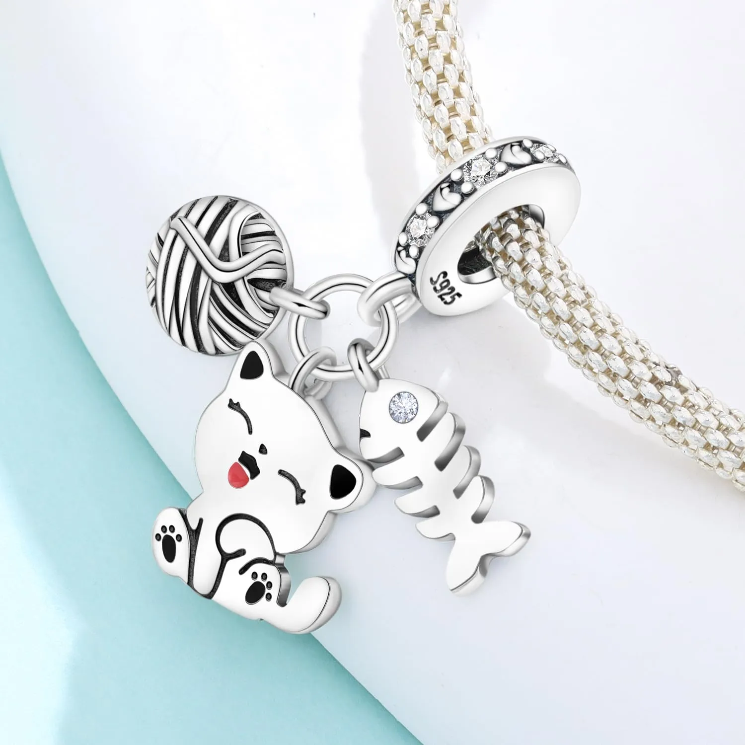 CYCUFF Ciondoli in Argento Sterling 925 per Collane e Bracciali - immagine 3