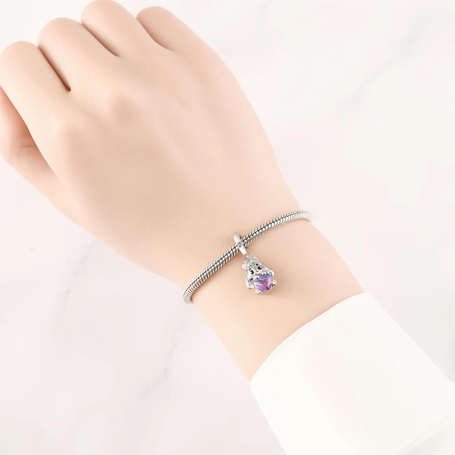 CYCUFF Ciondoli in argento sterling 925 con zirconie sintetiche - immagine 4