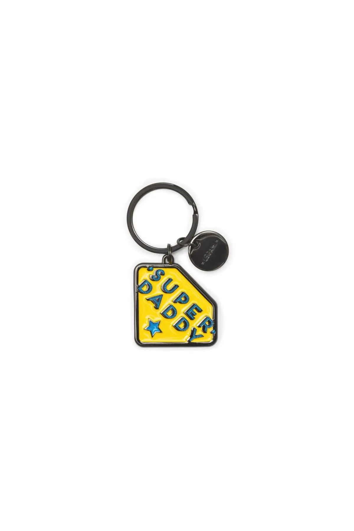 Legami What a Key Ring! Portachiavi in Metallo Smaltato Super Daddy, 7 cm - immagine 1