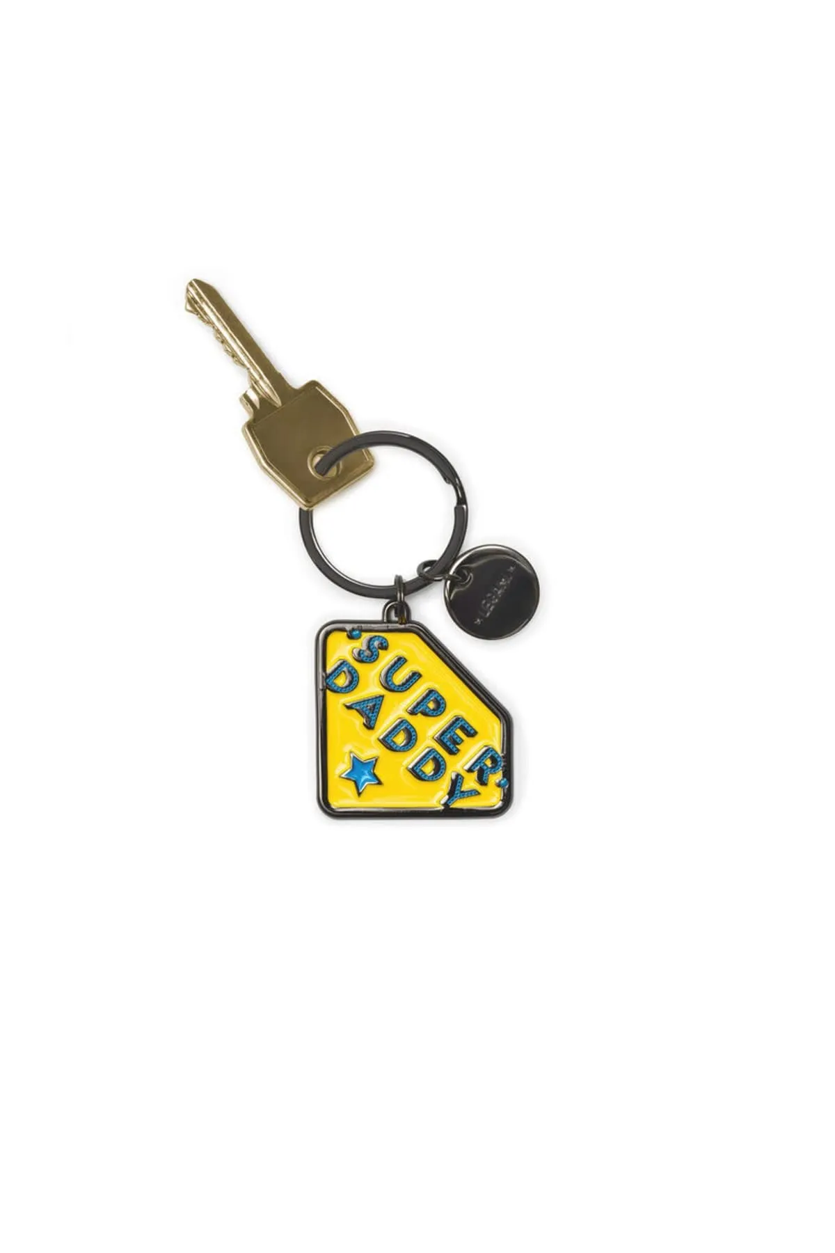 Legami What a Key Ring! Portachiavi in Metallo Smaltato Super Daddy, 7 cm - immagine 2