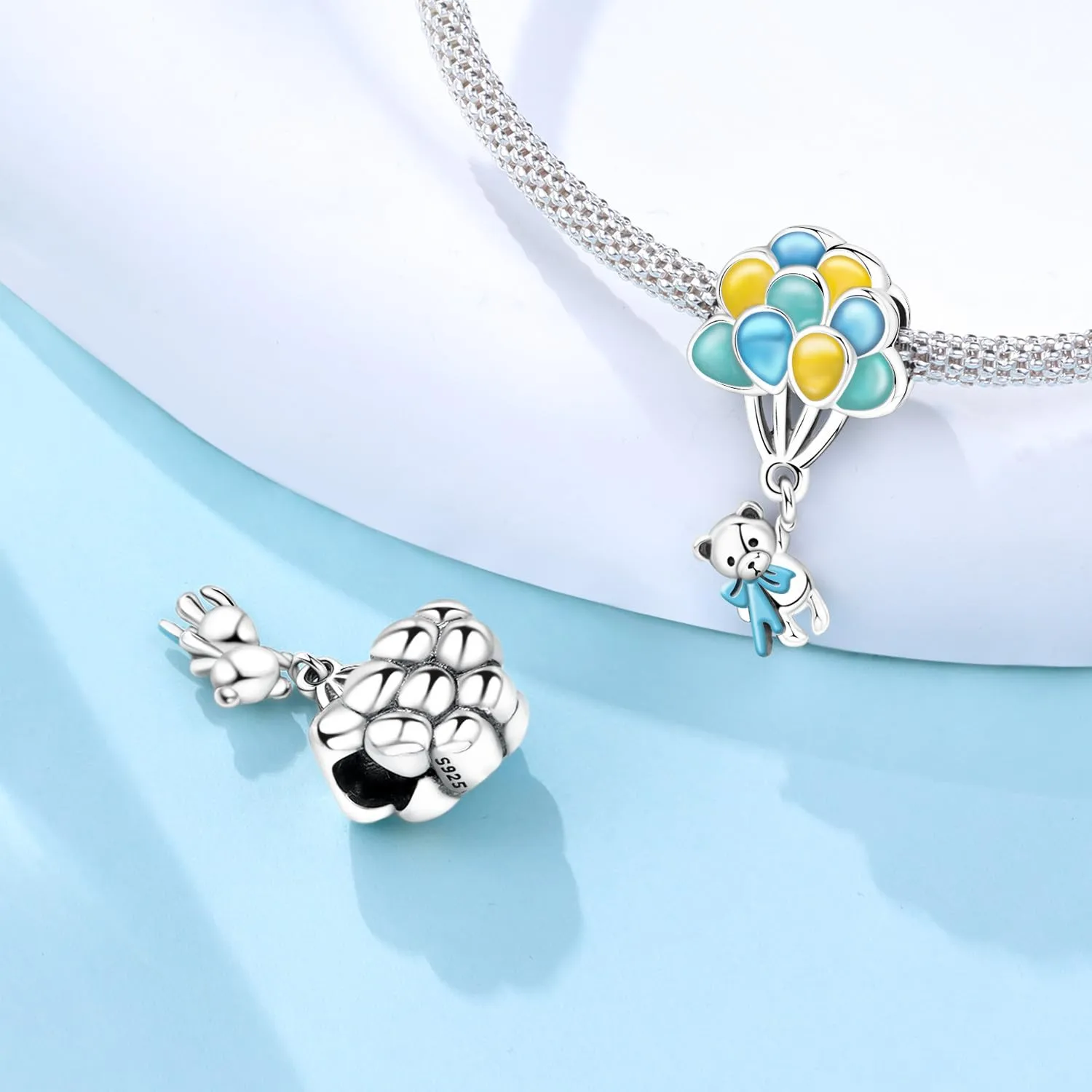 CYCUFF Ciondoli in Argento Sterling 925 con Zirconie Sintetiche - immagine 3