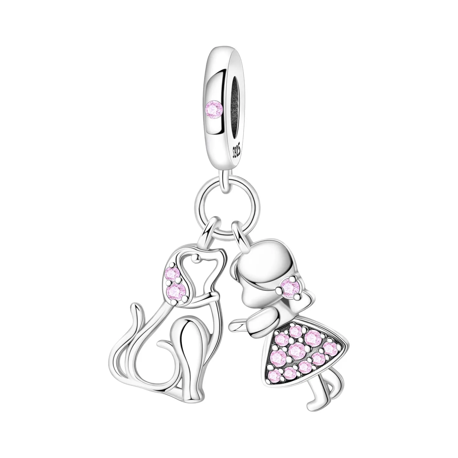 CYCUFF Ciondoli in Argento Sterling 925 con Zirconi Sintetici - immagine 1