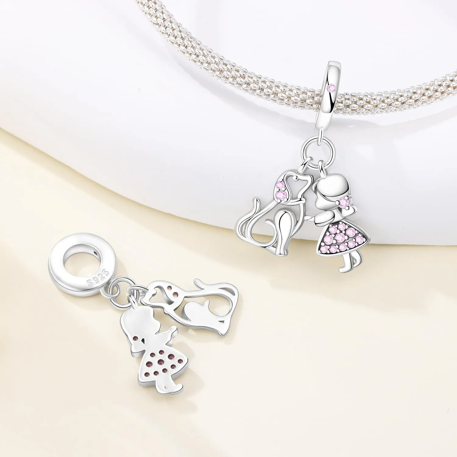 CYCUFF Ciondoli in Argento Sterling 925 con Zirconi Sintetici - immagine 2