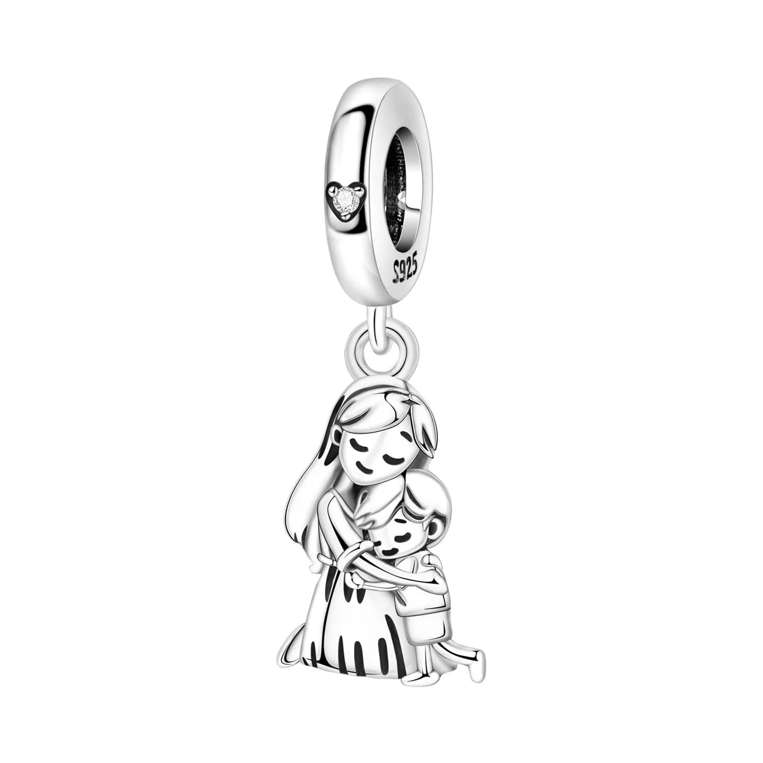 CYCUFF Ciondolo in argento Sterling 925 per braccialetti e collane - immagine 1