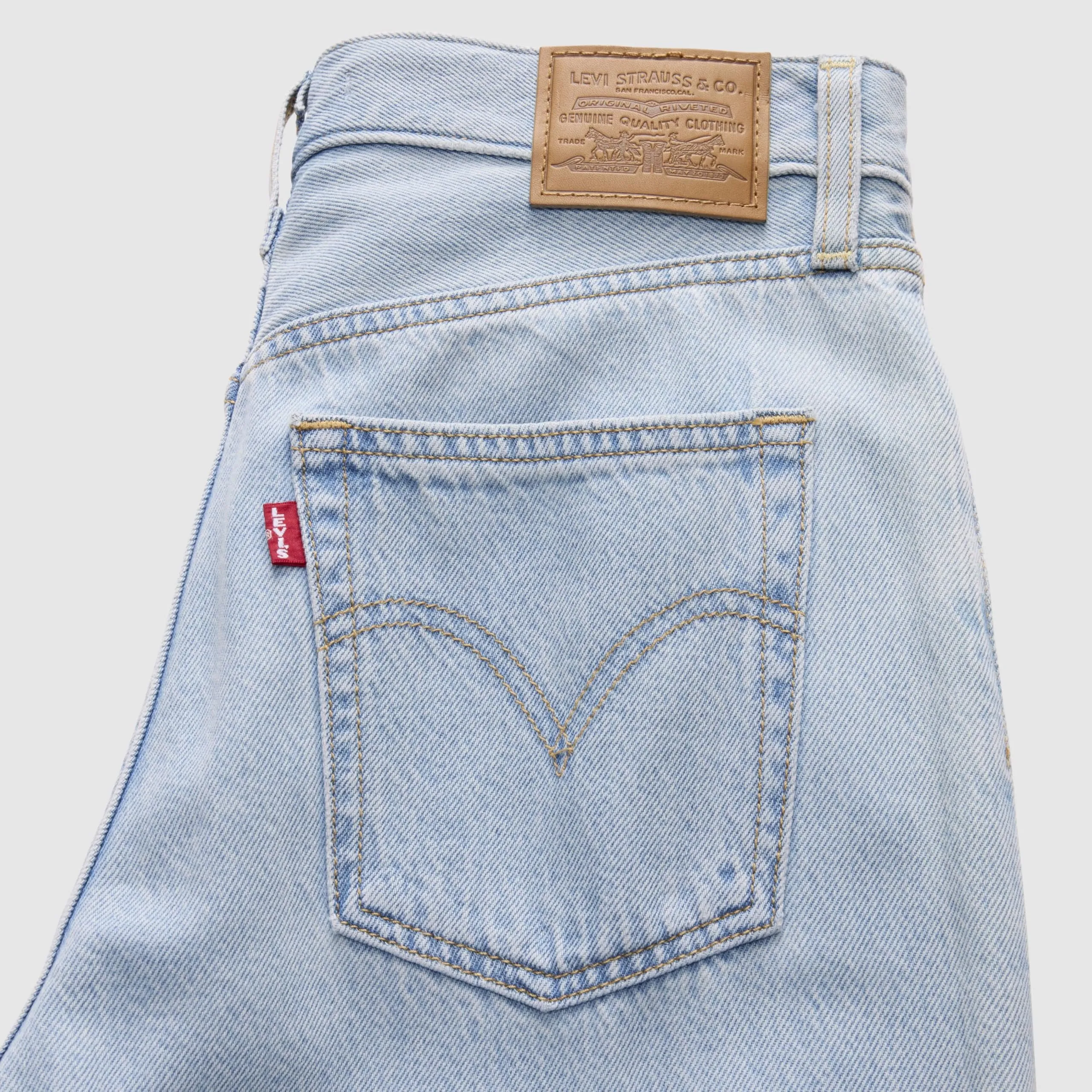 Levi's Ribcage Wide Leg H223 - Of Course Stone - immagine 8