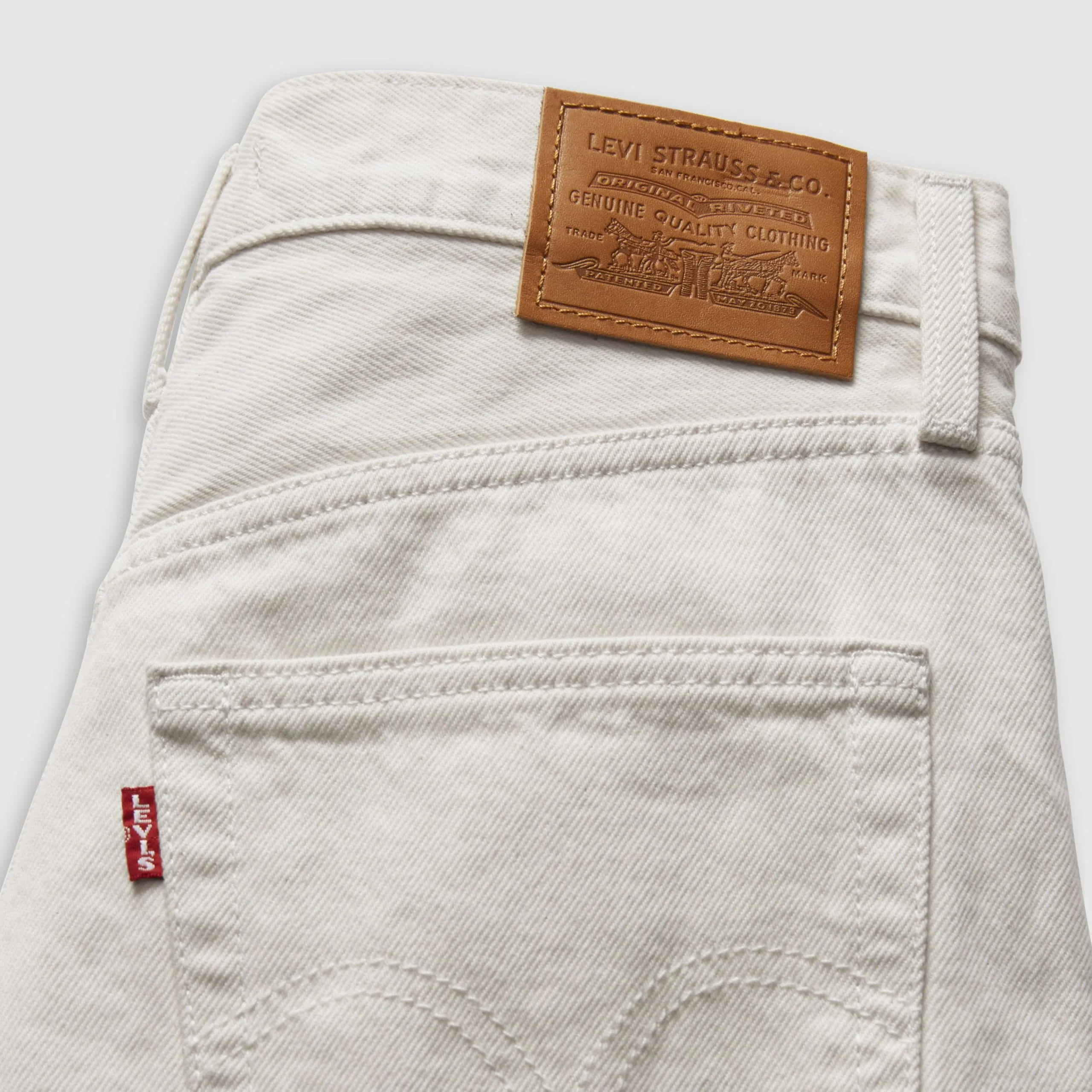 Levi's Ribcage Wide Leg H223 Crystal Grey - immagine 8