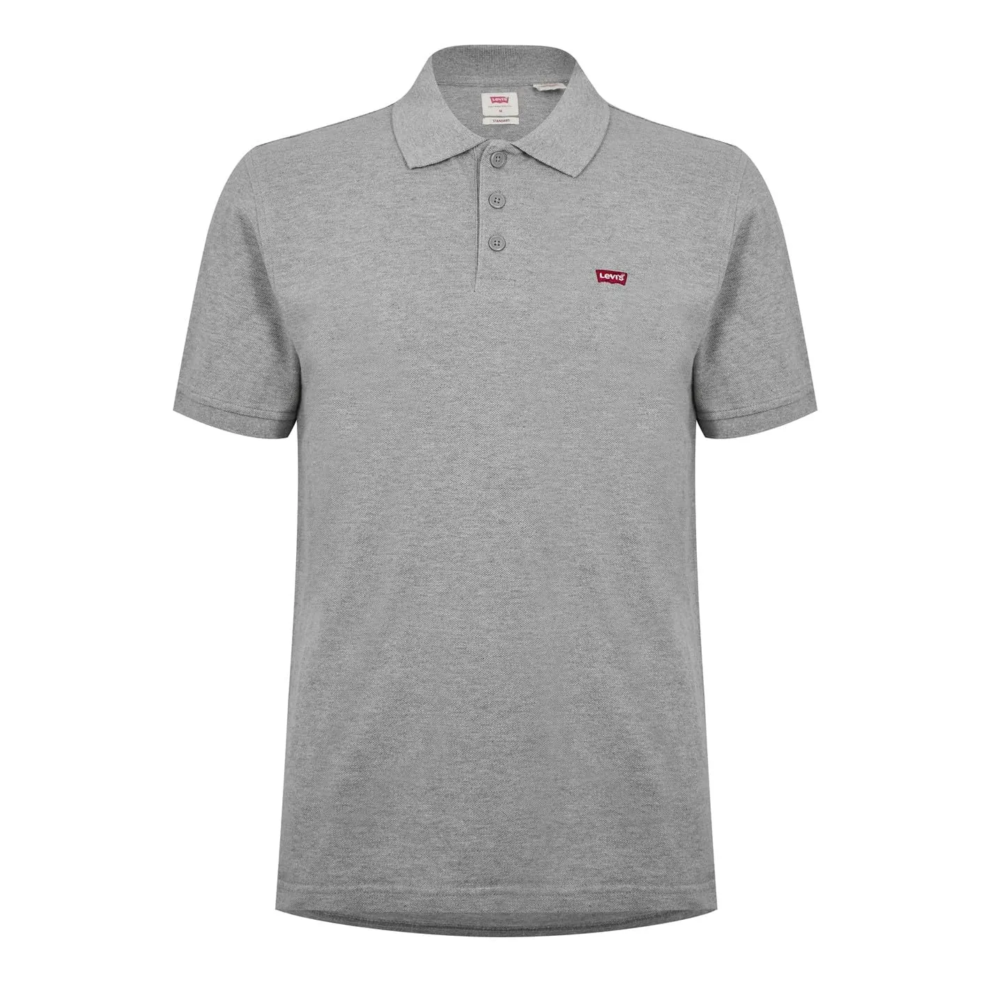 Levi's Housemark Polo T-shirt, Medium Grey Heather, XS - immagine 1