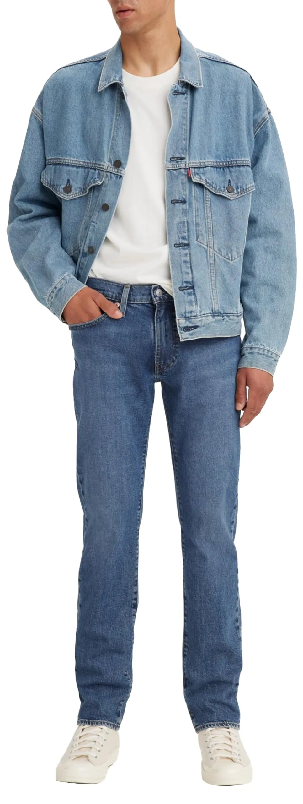 Levi's 511 Slim Jeans - Dark Indigo Worn In - W32 L32 - immagine 1