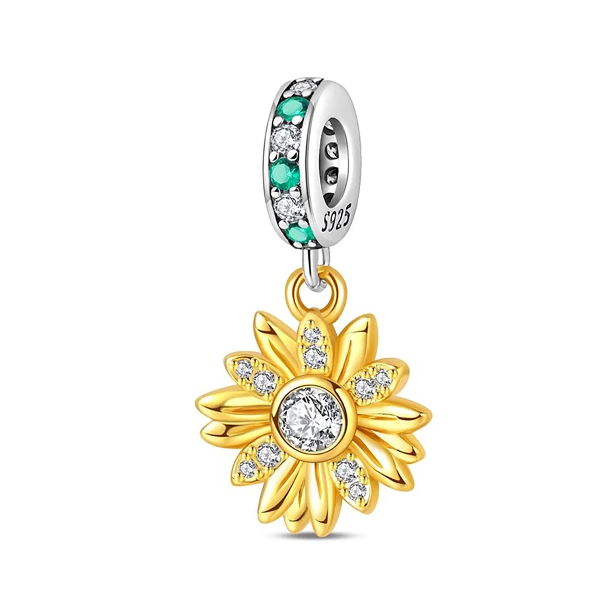 LNQOBU Charm Bead Ciondolo Donna in Argento Sterling 925 per Bracciali e Collane - immagine 5