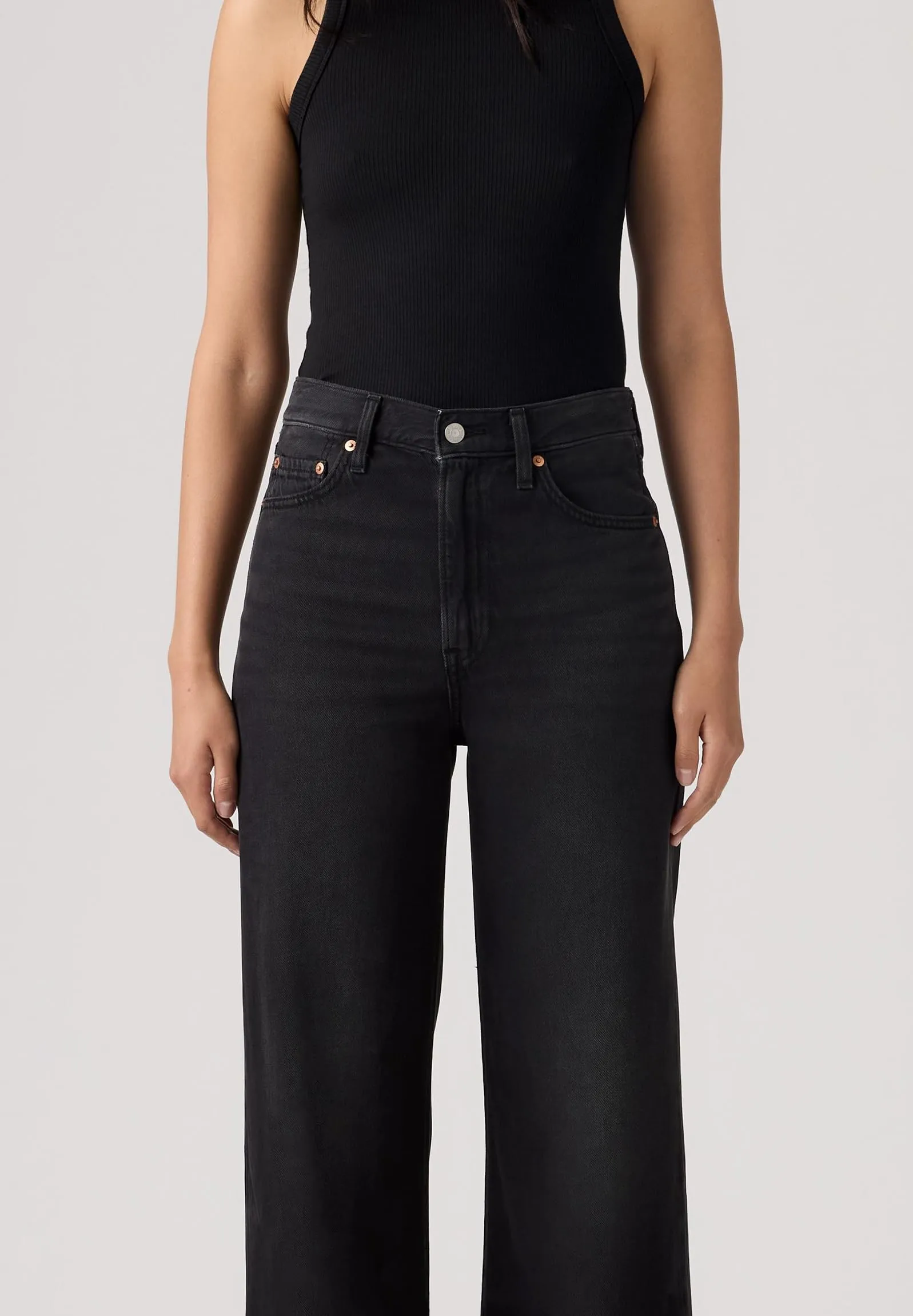 Levi's Ribcage Wide Leg H223 Donna - None Your Business, 28W / 30L - immagine 4