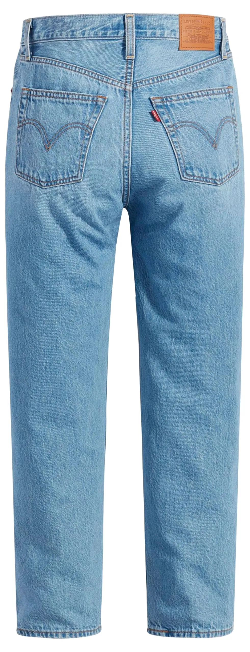 Levi's Ribcage Straight Ankle Jeans, Light Indigo Worn In, 23W / 27L - immagine 4