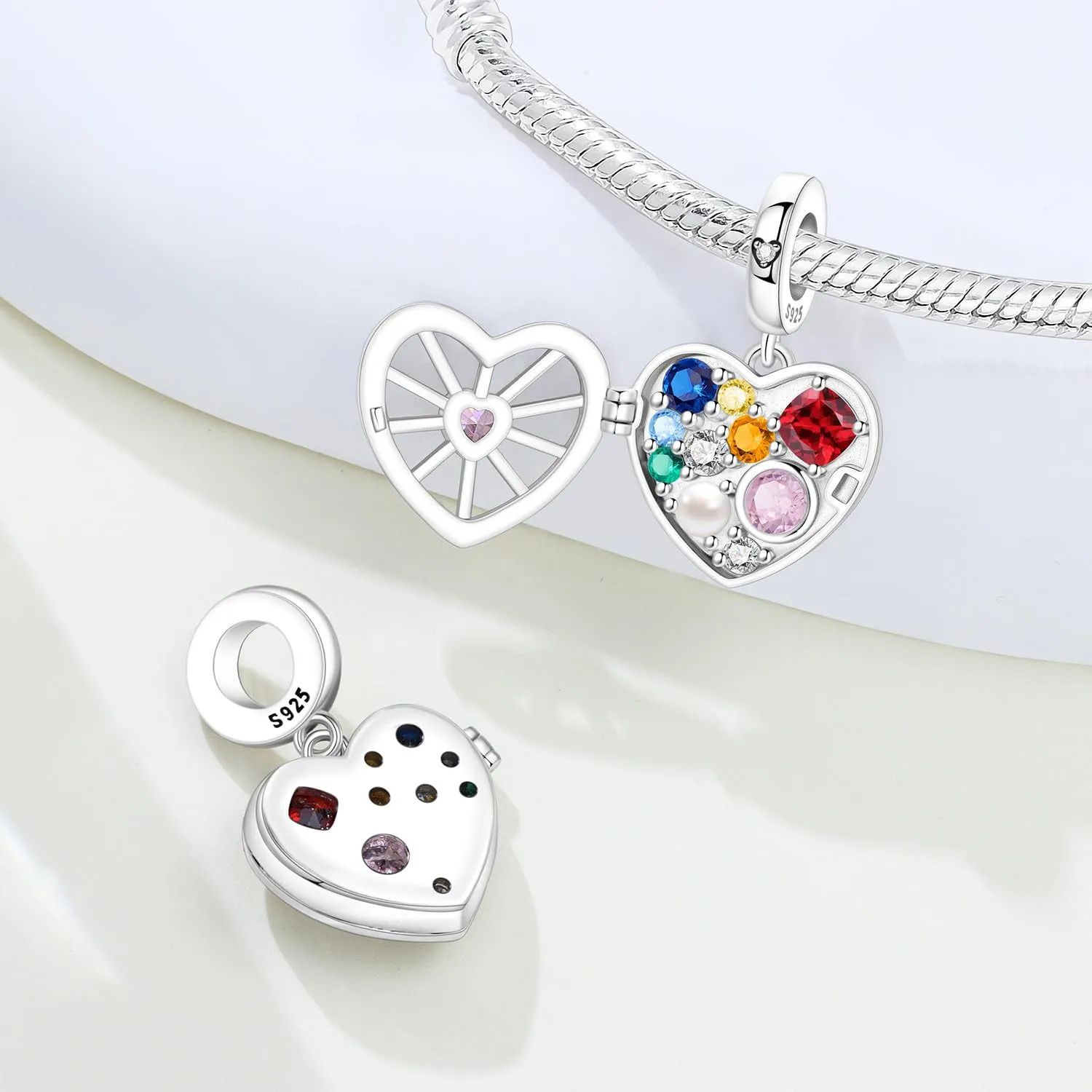 CYCUFF Ciondolo in Argento Sterling 925 per Braccialetti e Collane - immagine 2