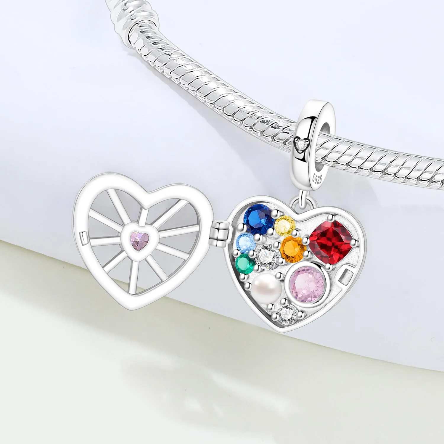 CYCUFF Ciondolo in Argento Sterling 925 per Braccialetti e Collane - immagine 3