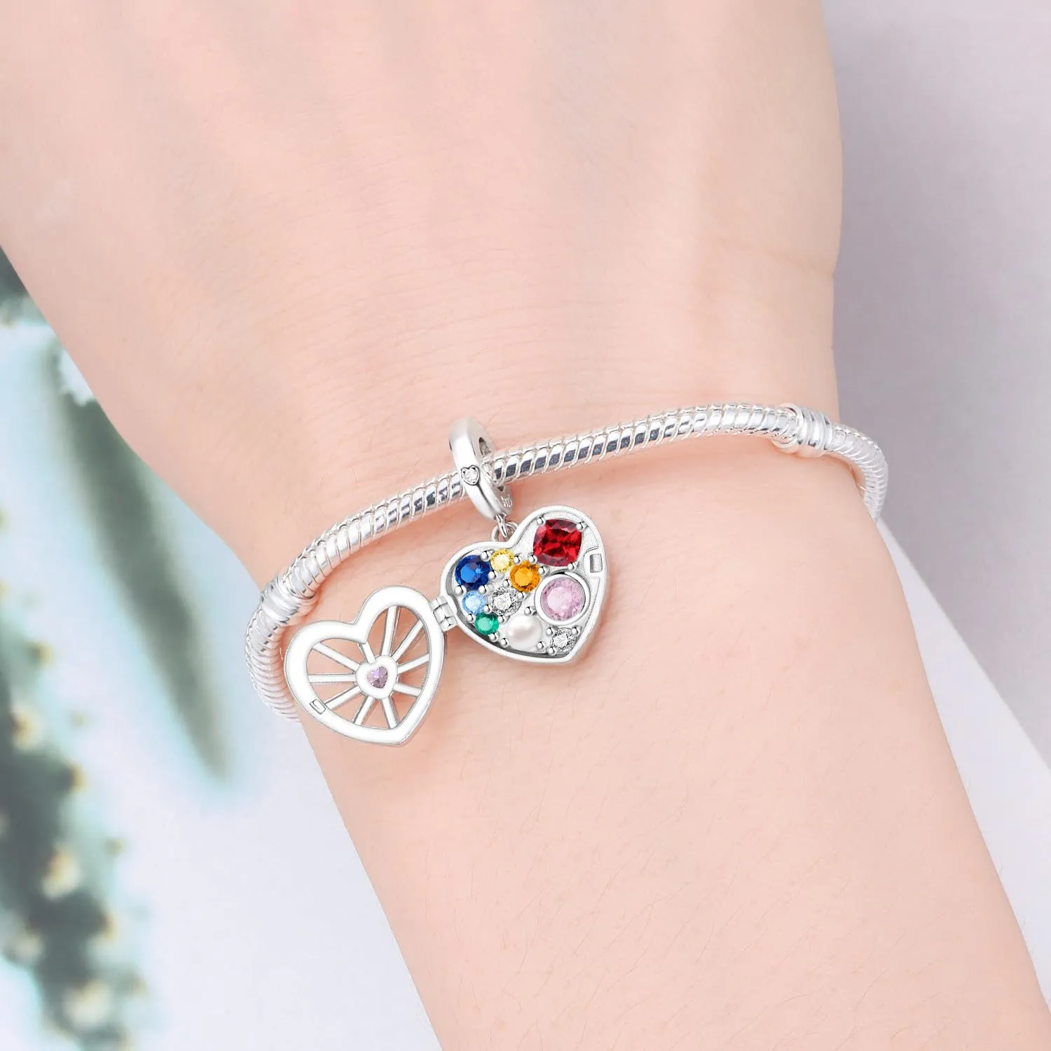 CYCUFF Ciondolo in Argento Sterling 925 per Braccialetti e Collane - immagine 8