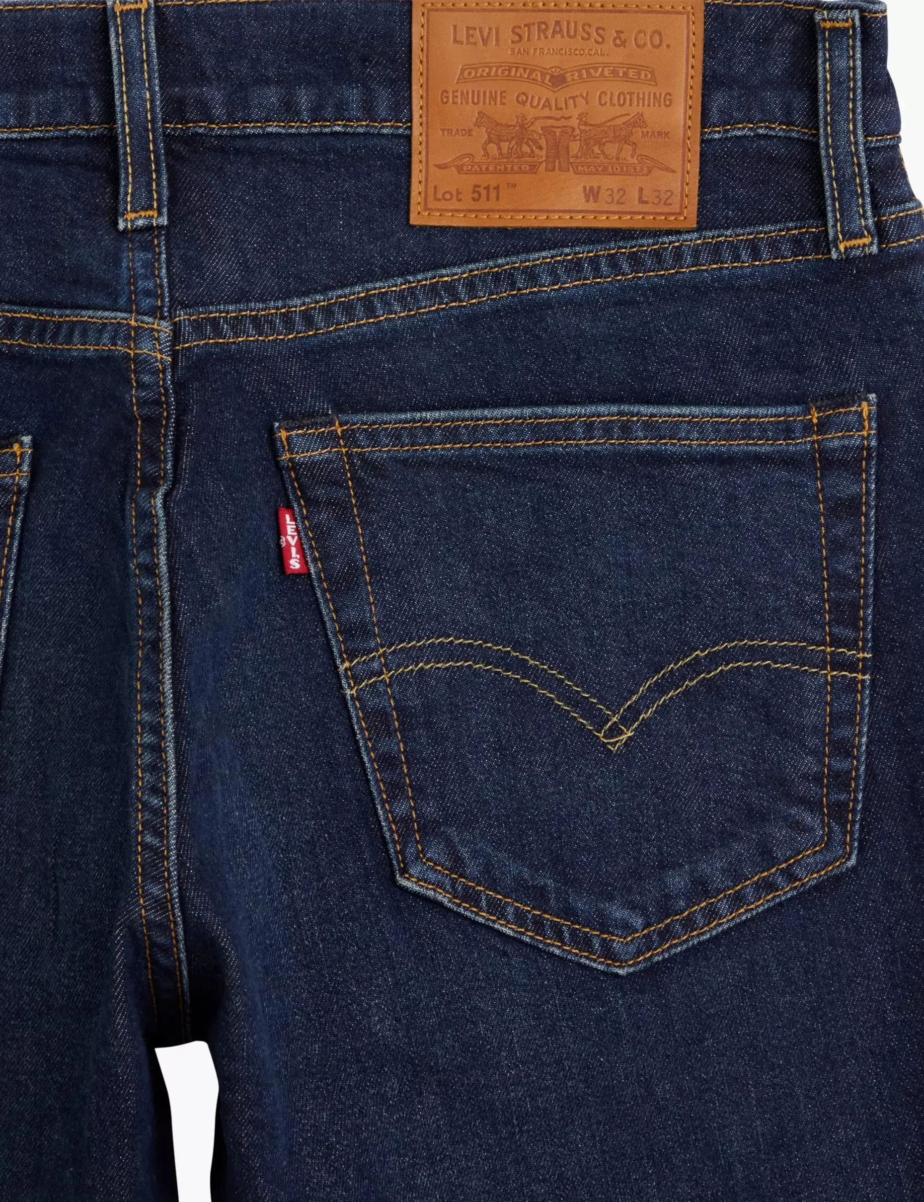 Levi's 511 Slim v5 Jeans Uomo, Medium Indigo Worn In, 26W / 30L - immagine 9