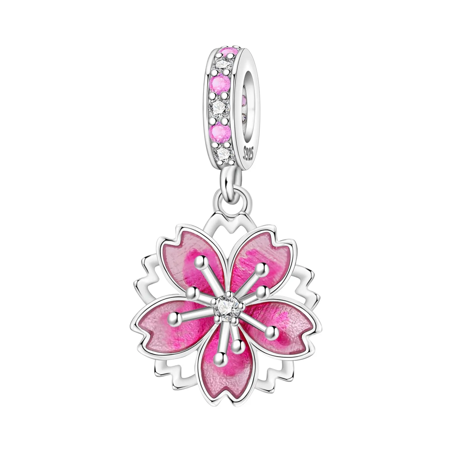 CYCUFF Ciondoli in Argento Sterling 925 per braccialetti e collane con charm - immagine 1
