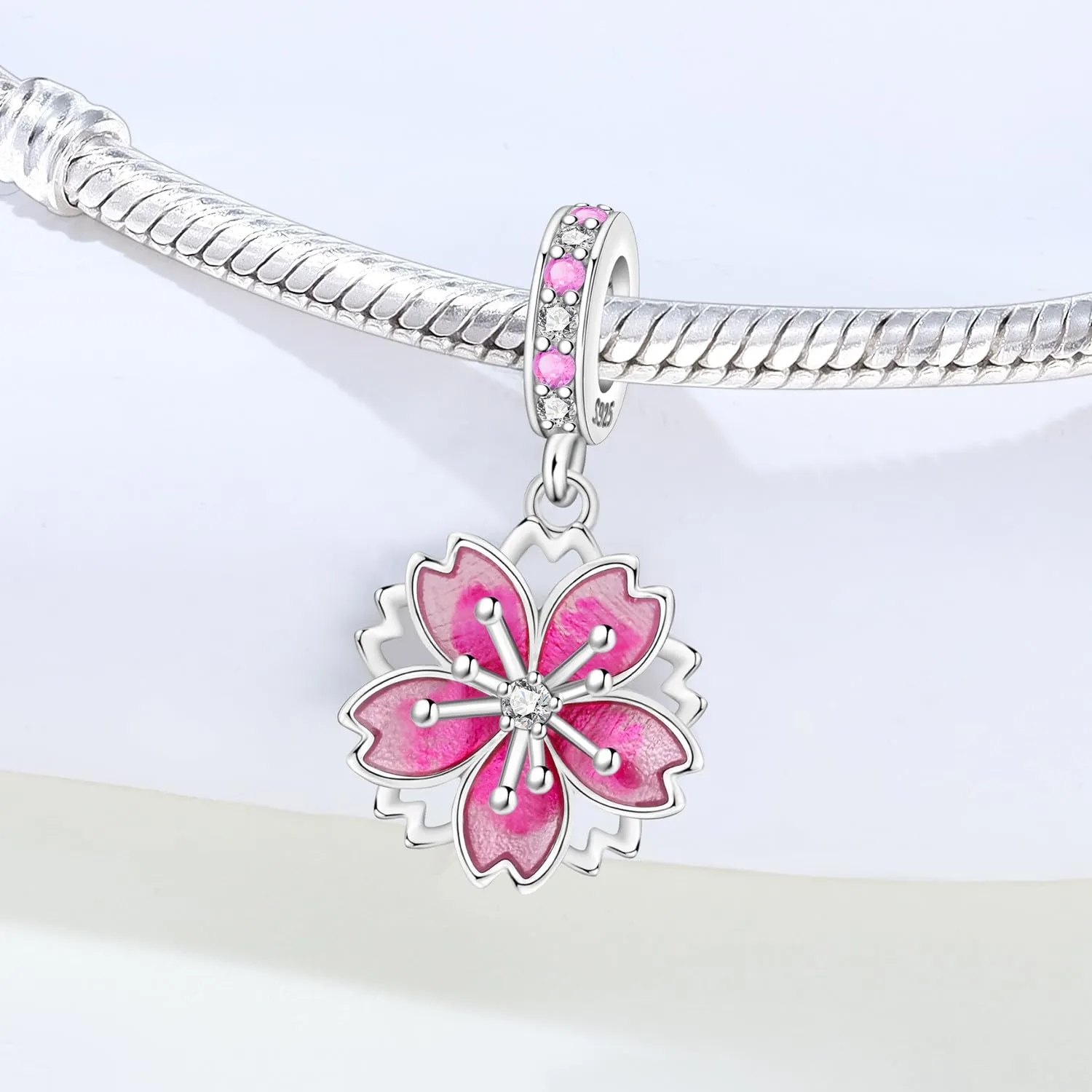 CYCUFF Ciondoli in Argento Sterling 925 per braccialetti e collane con charm - immagine 4