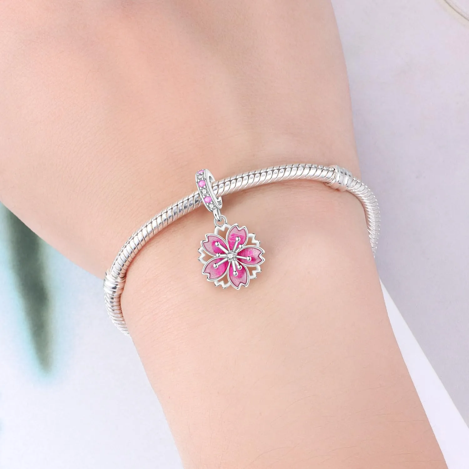 CYCUFF Ciondoli in Argento Sterling 925 per braccialetti e collane con charm - immagine 6
