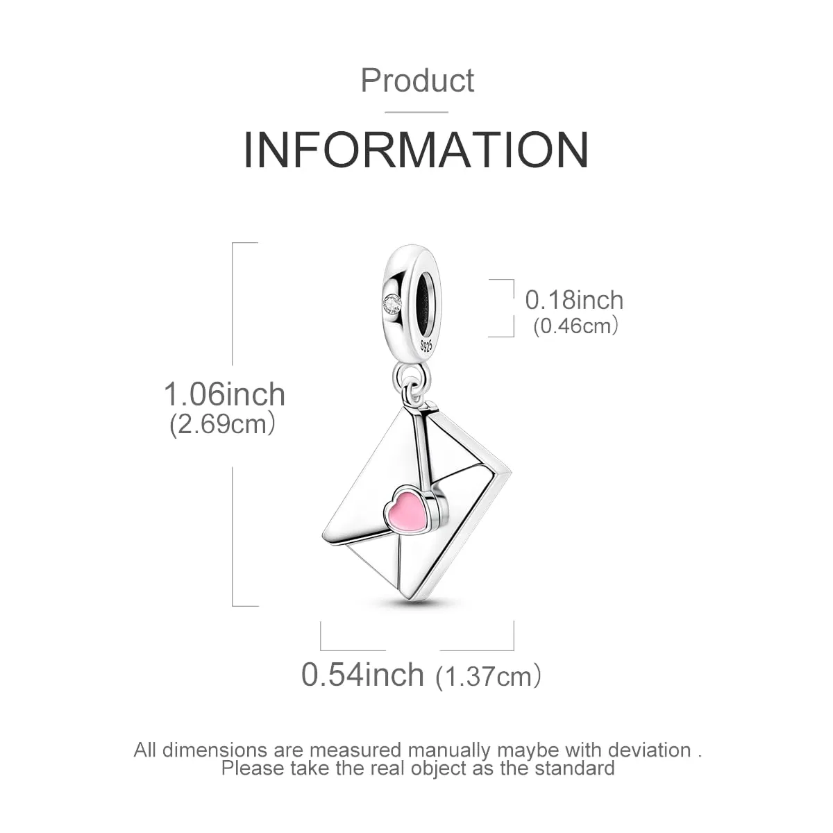 LNQOBU Charm Madre e Figlia Mum Sister in Argento 925 con Zirconi 5A per Braccialetti Pandora - immagine 5