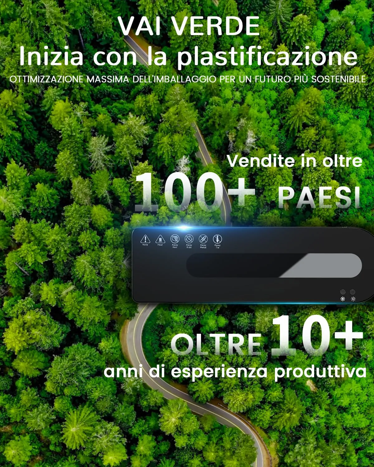 MAXDONE Plastificatrice A4 Caldo/Freddo con 10 Fogli - immagine 8