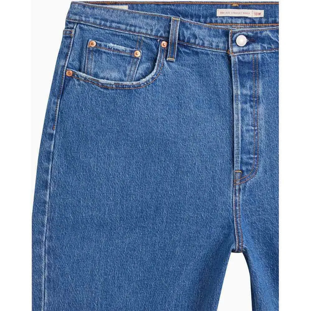 Levi's Plus Size Ribcage Straight Ankle Jeans, Jazz Pop, 22 M - immagine 6