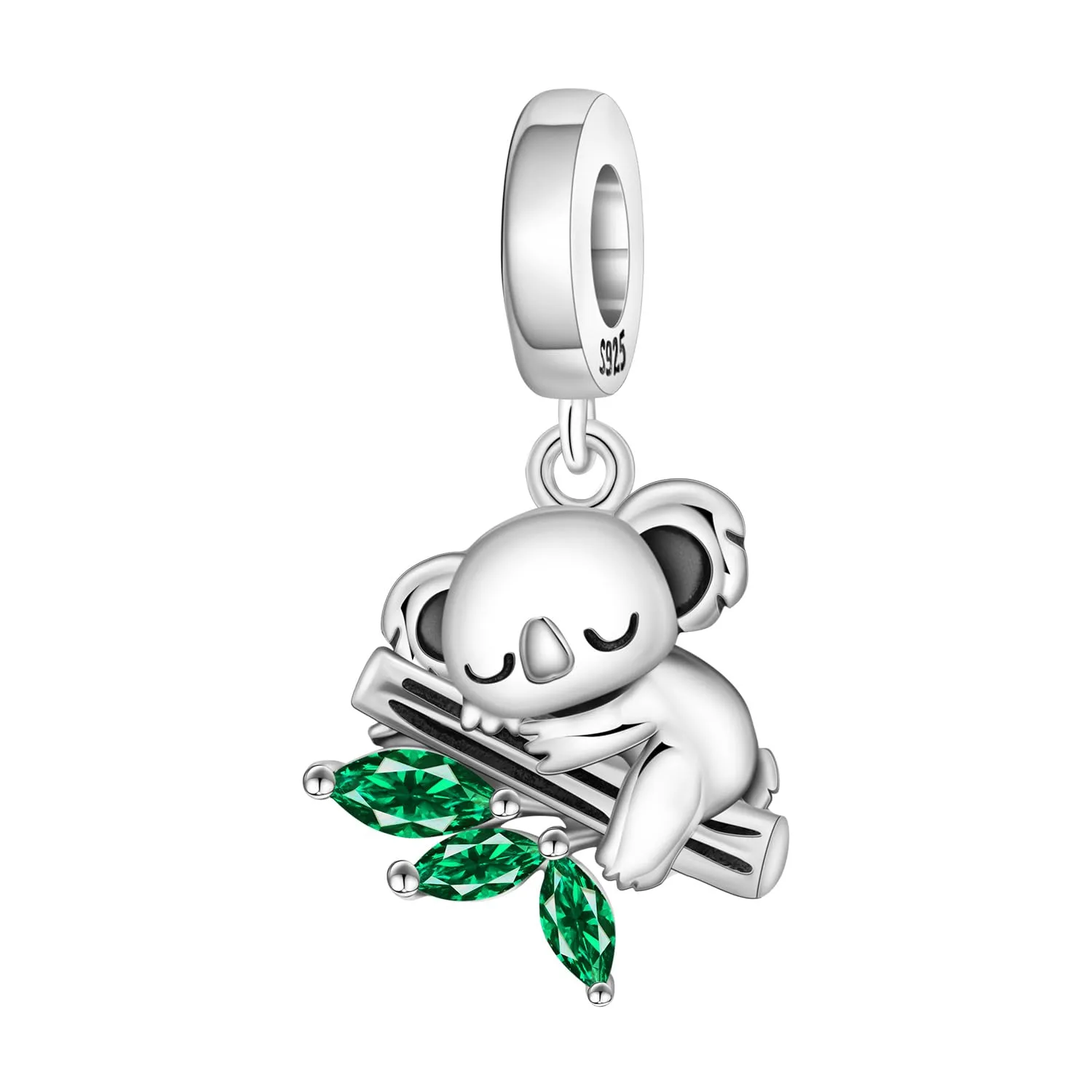 NUJIFFY Ciondoli Koala in Argento Sterling 925 per Bracciale e Collana - immagine 1