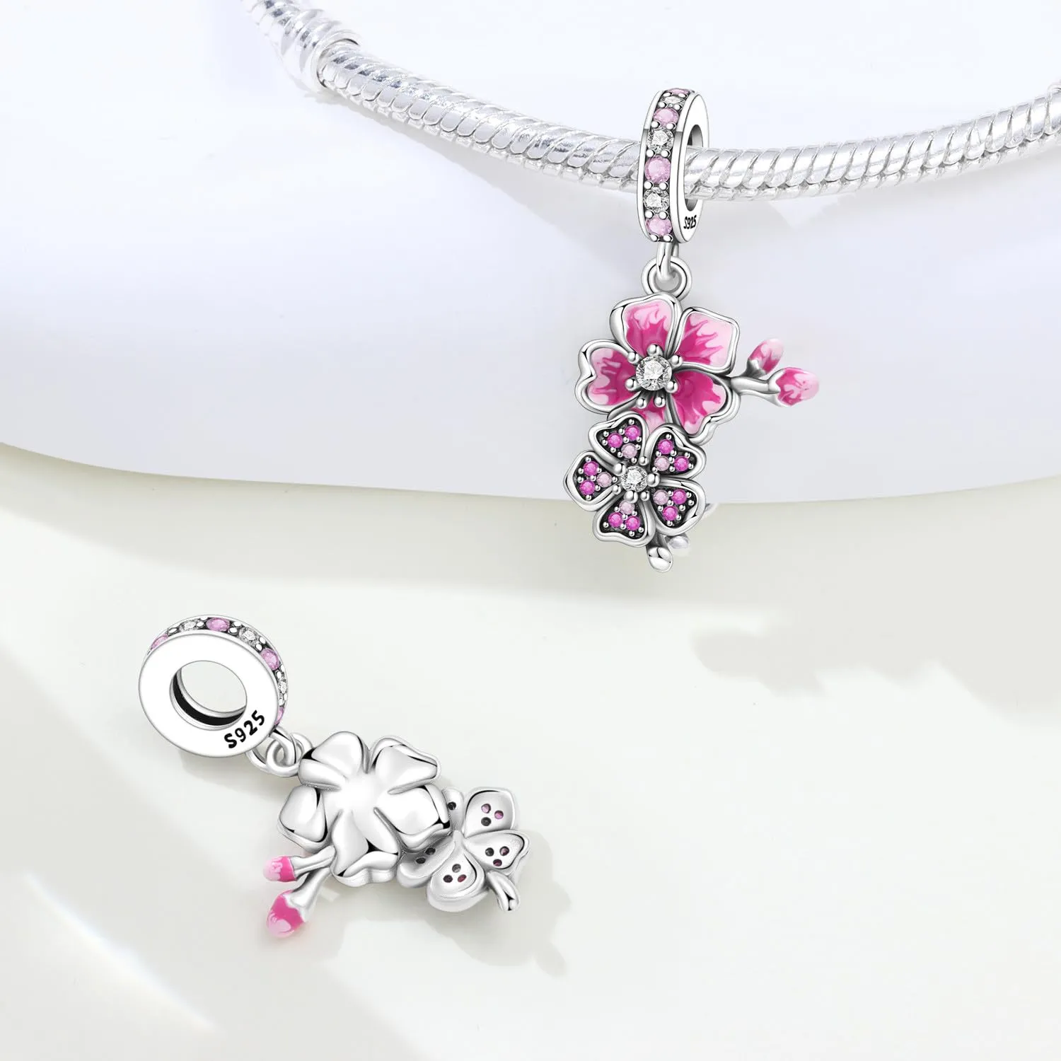 CYCUFF Ciondolo in argento Sterling 925 per braccialetti e collane - immagine 2