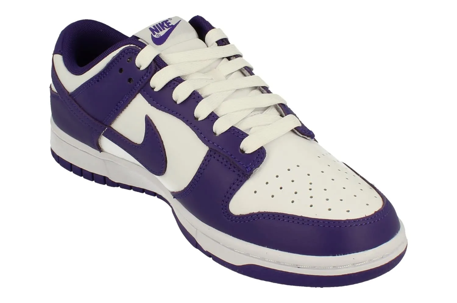 Nike Dunk Low Donna Bianco Court Viola DD1391-104 - immagine 4