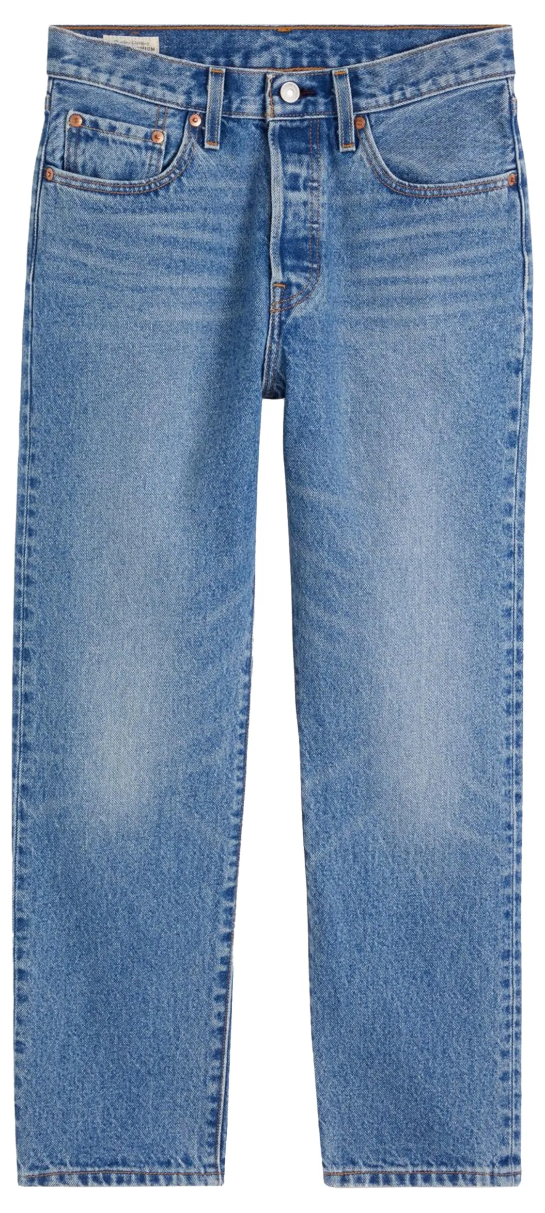 Levi's 501 Crop Jeans Donna - Medium Indigo Worn In, 28W / 28L - immagine 7