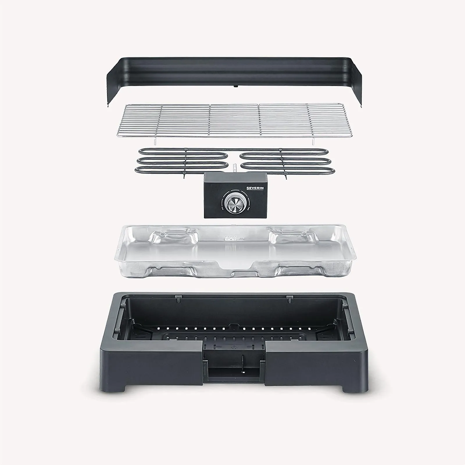 Severin Barbecue Elettrico da Tavolo 2200W PG 8565 - immagine 3