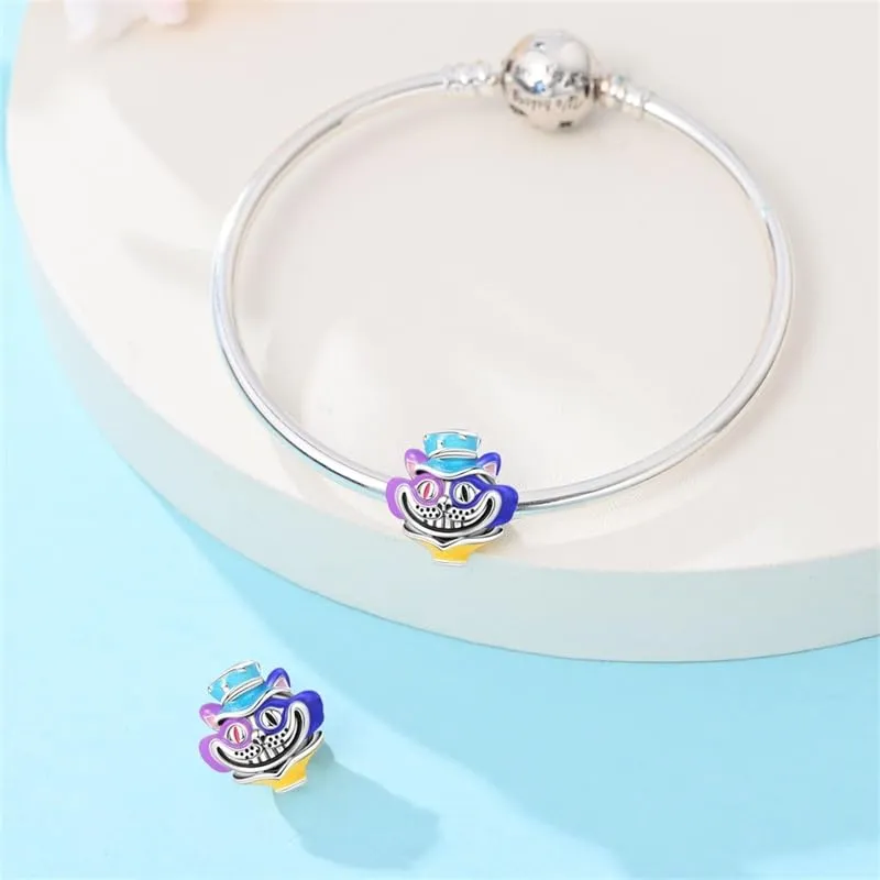 KUNSIR Bead Charm in Argento Sterling 925 con Cubic Zirconia per Braccialetti e Collane Europei - immagine 3