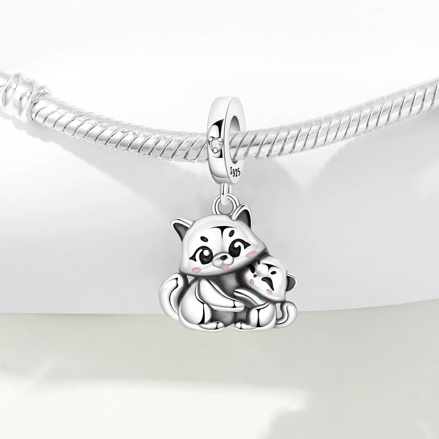 NUJIFFY Ciondoli Animali in Argento Sterling 925 per Donna - immagine 3