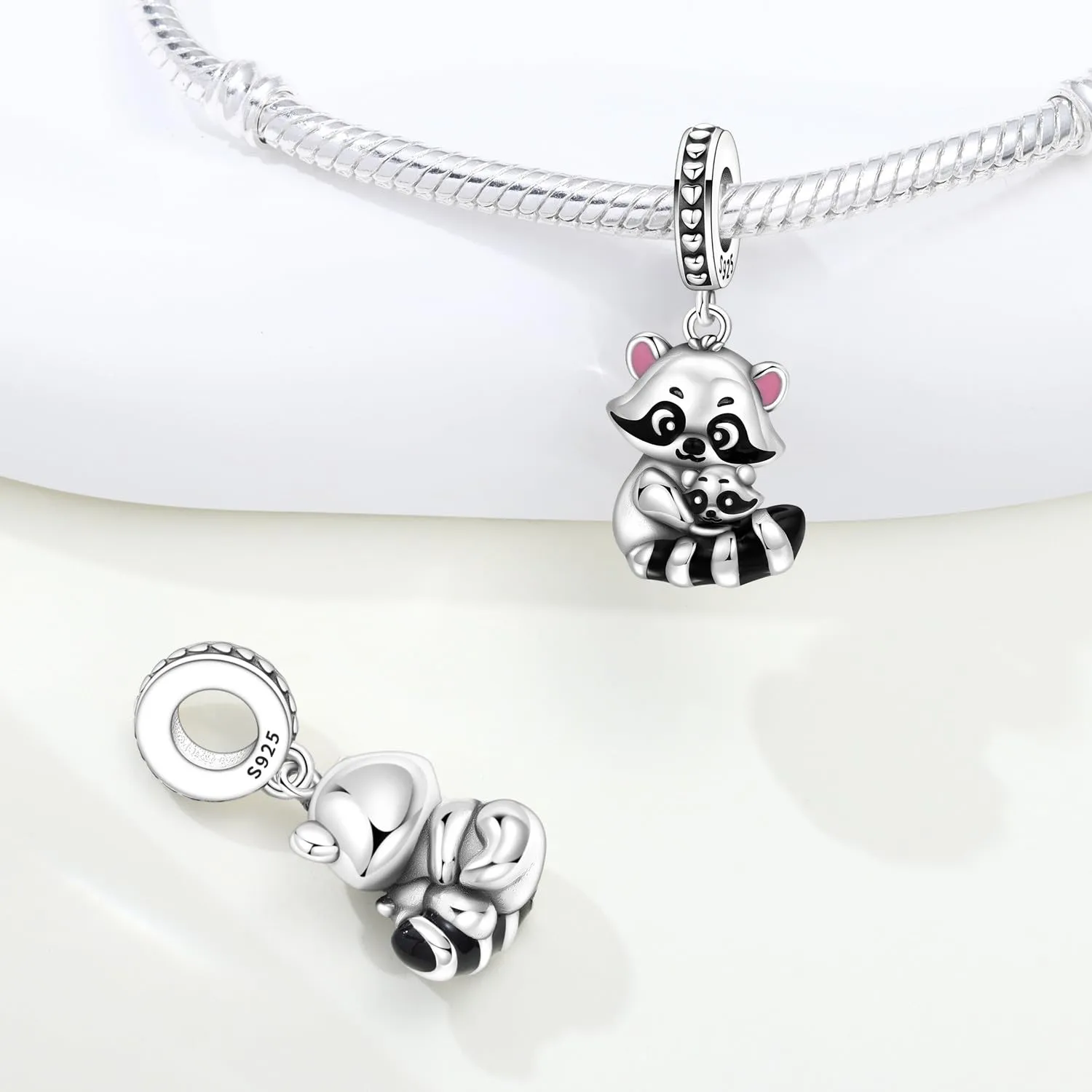 NUJIFFY Ciondoli di animali in argento sterling 925 per donna - immagine 2