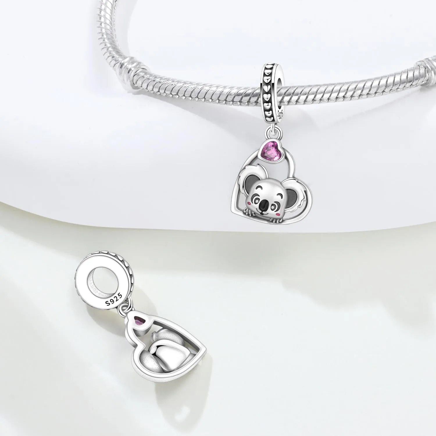 NUJIFFY Ciondoli Animali in Argento Sterling 925 per Donna - immagine 2