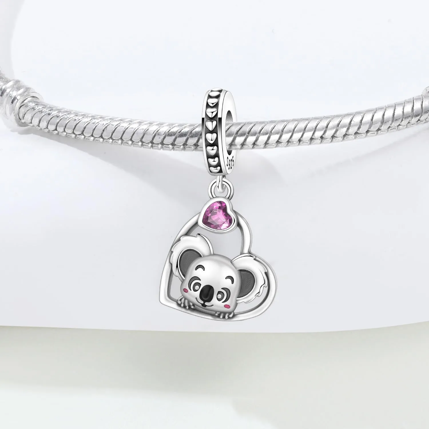 NUJIFFY Ciondoli Animali in Argento Sterling 925 per Donna - immagine 3