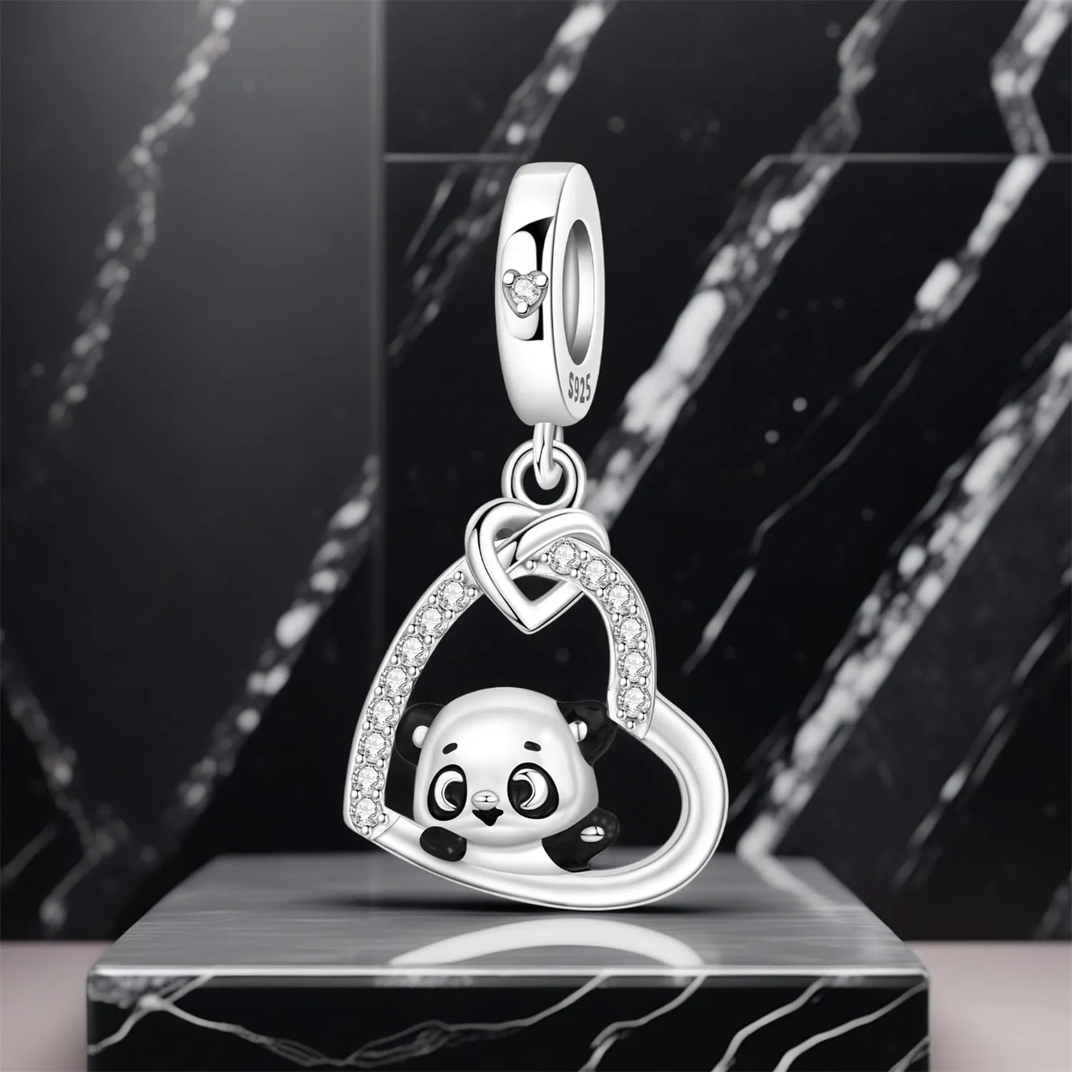 NUJIFFY Ciondoli Animali in Argento Sterling 925 per Donna - immagine 6