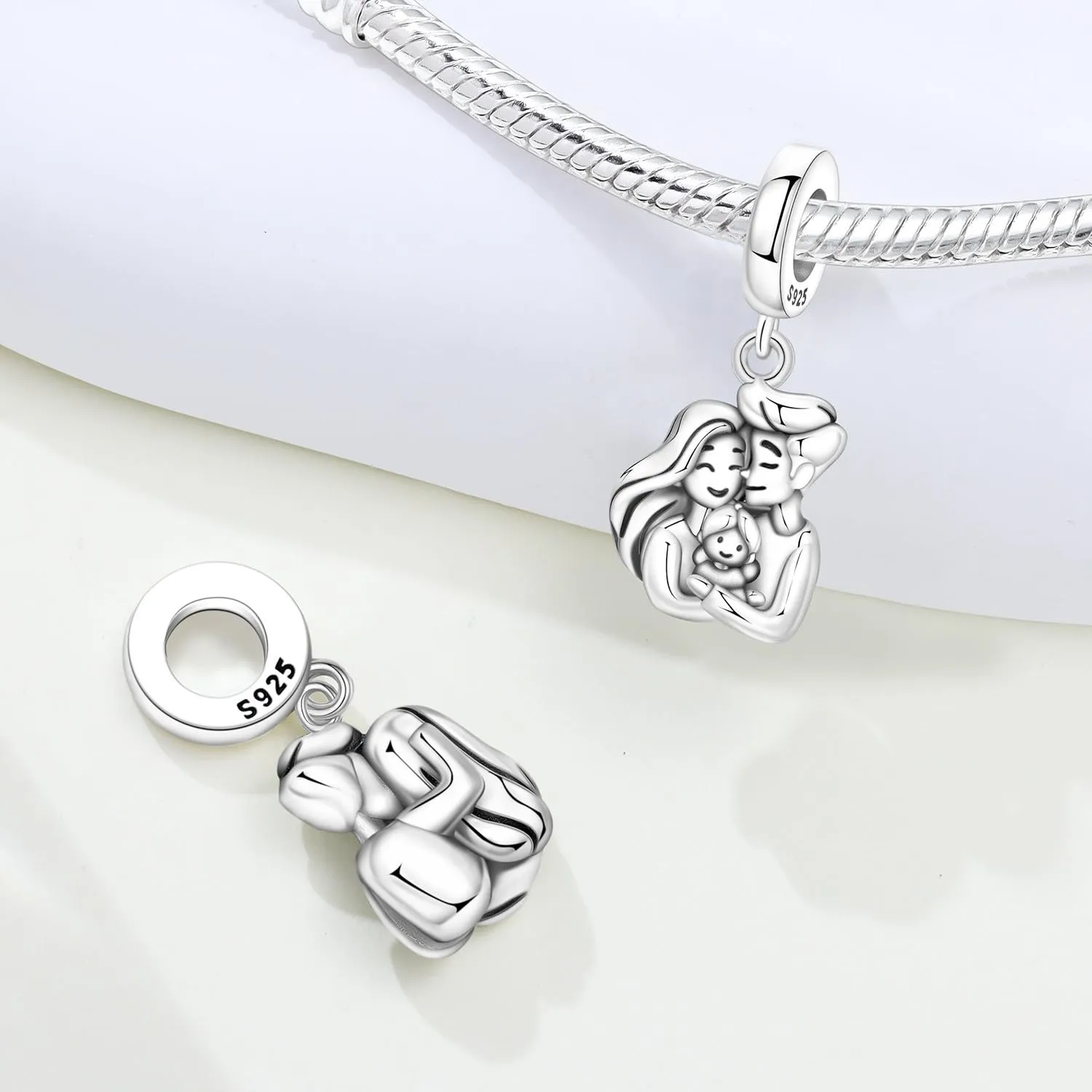 CYCUFF Ciondolo in argento Sterling 925 per braccialetti e collane - immagine 2