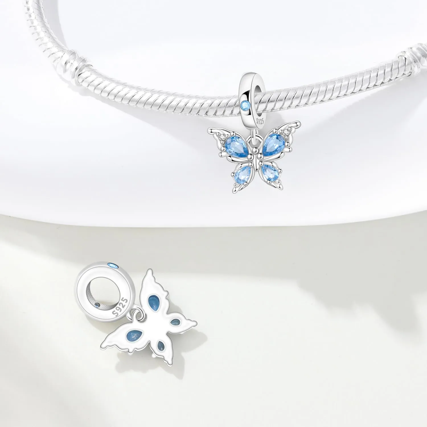 NUJIFFY Ciondoli di animali in argento sterling 925 per donna - immagine 2