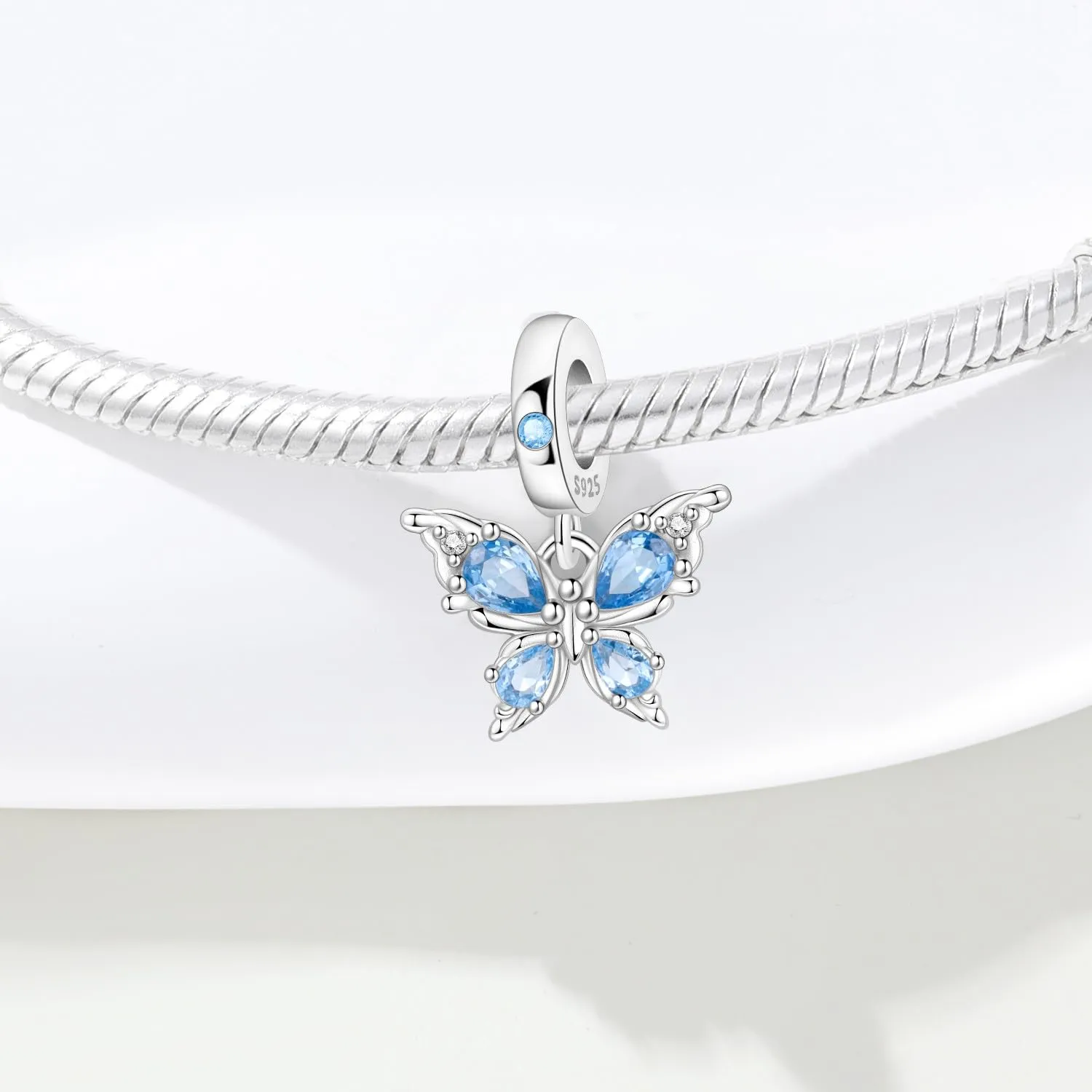 NUJIFFY Ciondoli di animali in argento sterling 925 per donna - immagine 3